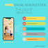 create a high converting professional email newsletter template