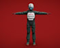 do a 3d character for unreal engine game