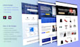 design website, apps, and landing page UI UX in PSD, xd or figma