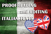 proofread and edit your italian texts