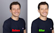 retouching headshots, portraits, skin retouching