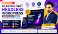 build a headless wordpress website with react or next