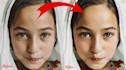 do natural looking skin retouching