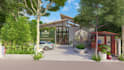 do an architectural exterior and interior rendering