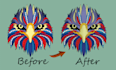 do embroidery digitizing design into dst pes file in 1 hour