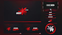 design a professional twitch overlay stream package and more