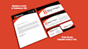 design professional business card, letterhead and stationery