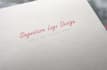 design professional signature logo