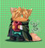 illustrate cute chibi character art