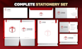 design a professional business card and complete stationery set