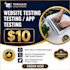 professionally test your delivery app