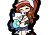 draw a colored bust sketch/chibi