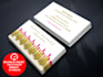 create beauty business cards only 5 hour