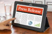 submit your press release manually to 10 press release sites
