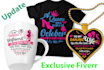 do typography t shirt, necklace,mug,pillow,bag custom design