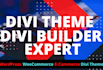 build ecommerce website with divi theme and divi builder