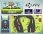 do unity game development, create full game, prototype in unity 2d, 3d