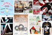 design unique poster, card, flyer, banner,