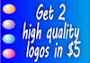 create 2 high quality logos for your business/website/band etc within 24 hours