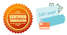 provide certified translation service