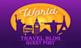 do guest post on travel blog with dofollow backlink