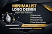 design a modern, minimalist, and typographic logo