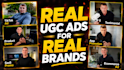 create british male ugc video ads for your product or brand