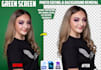 professionally remove green screen backgrounds from photos