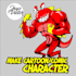 make cartoon comic character for you