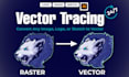 do professional vector tracing, logo recreation, or image to vector conversion