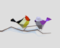 make a low poly 3d model or asset