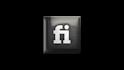 make a glossy reflection logo video loop