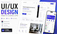 design modern UI UX for websites, mobile apps and dashboards