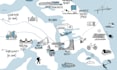 draw a custom illustrated map