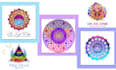 design custom mandala ,sacred geometry n spiritual logo