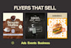 design high converting flyer for ads, events and business