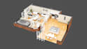 create interior, exterior and 3d floor plan