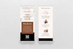 design corporate retractable, roll up banner design