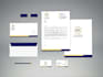 design business card, letterhead and full  stationery