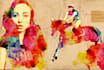 make a cool watercolor portrait painting