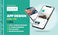 create stunning mobile app UI UX in figma or photoshop
