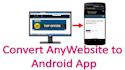 convert your website into professional android application