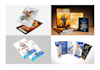 create flyer and modern graphic design for digital and print