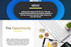 design professional pitch deck presentation