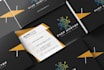 design minimalist creative business card