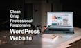 install wordpress, setup theme and customize homepage