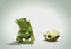 make this funny turtle dance and get CRAZY and show your logo or text