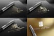 design the modern luxury logo for your business