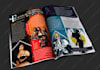 design elegant mag cover, pages layout, ads and yearbook