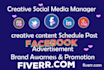 create facebook page, social media accounts and business pages